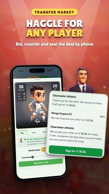 Merge Empire Football Manager screenshot 5